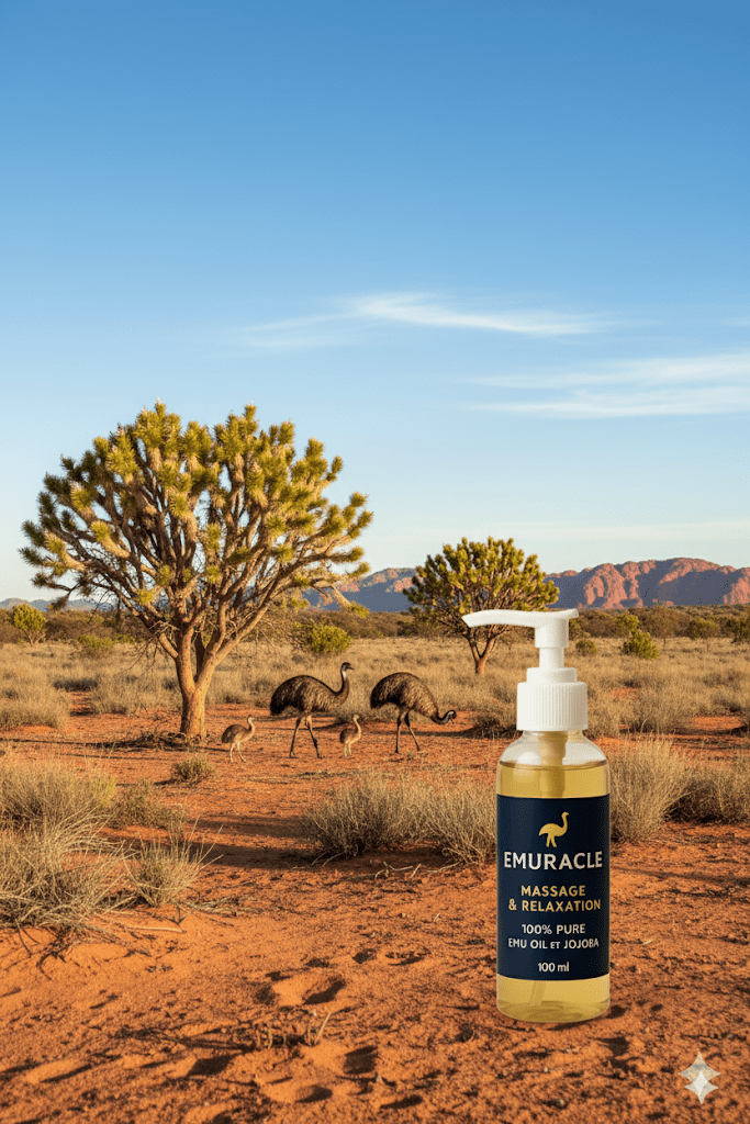 Emuracle : Huile de massage et de relaxation - Emuracle