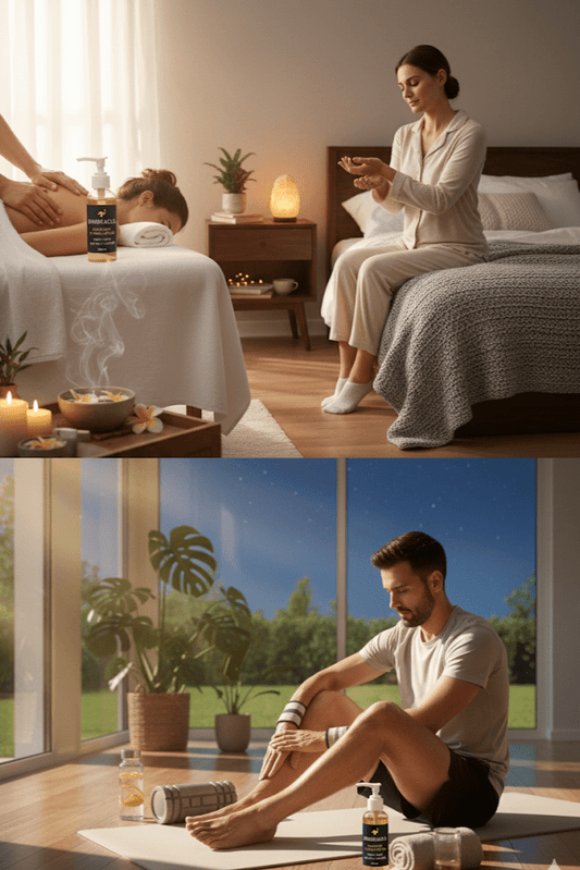 Massage et Relaxation EMURACLE : L'élixir du bien - être 100ml pompe - Emuracle