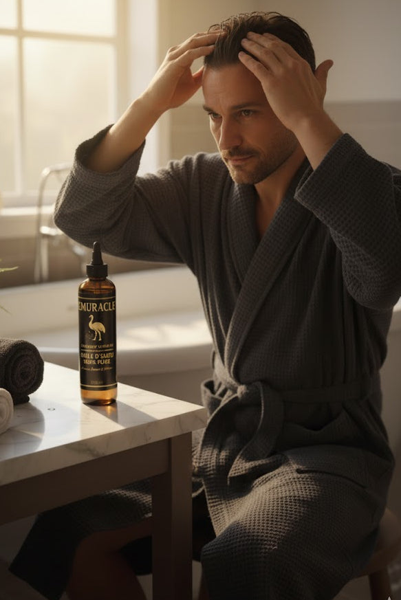 Révélez la Beauté Naturelle de Vos Cheveux 3 Huiles Légendaires. 1 Transformation Miraculeuse. - Emuracle